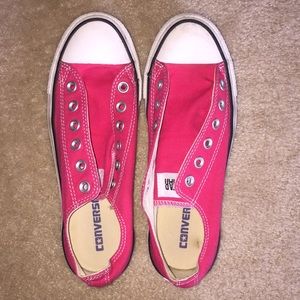Pink Low Top Converse
